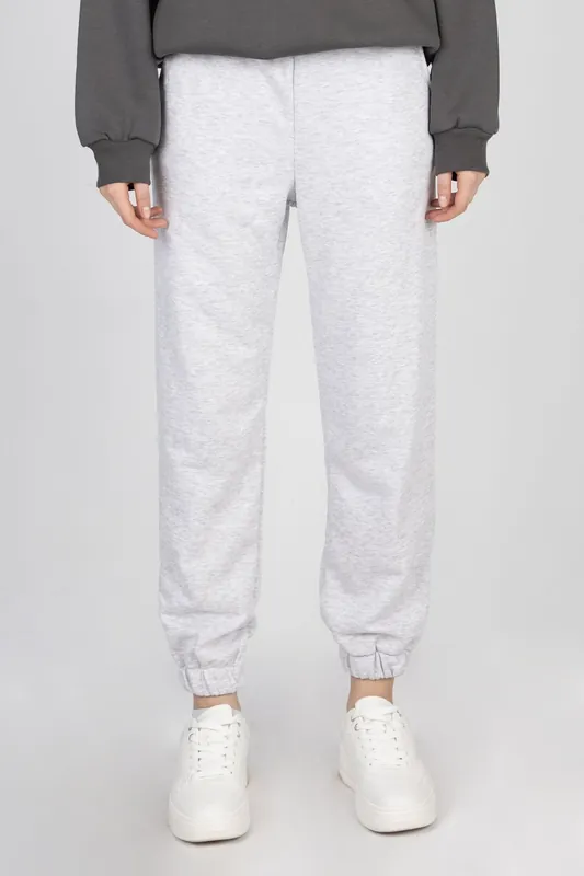 Mid Rise Elastic Waist Joggers - Hiccup