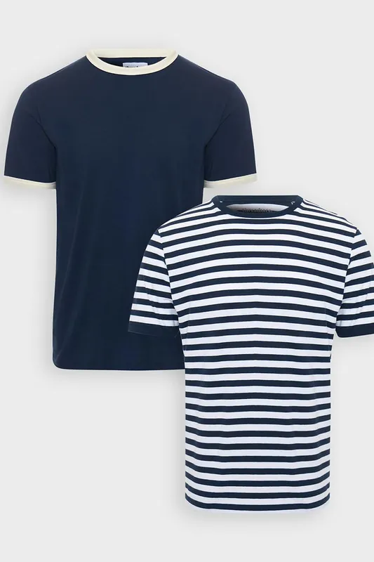 2-Pack Cotton Ringer T-Shirts