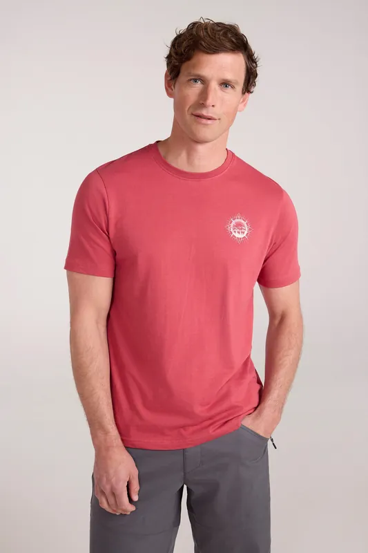 Compass' Outdoors Casual Summer Cotton T-Shirt