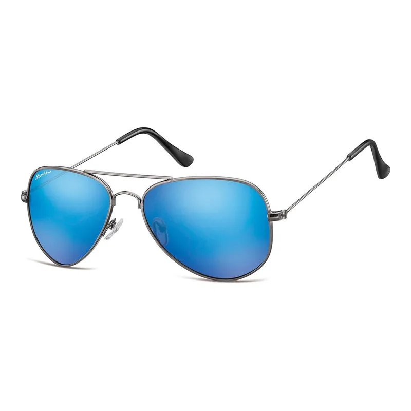 Aviator Silver Blue Mirror MS94 - montana