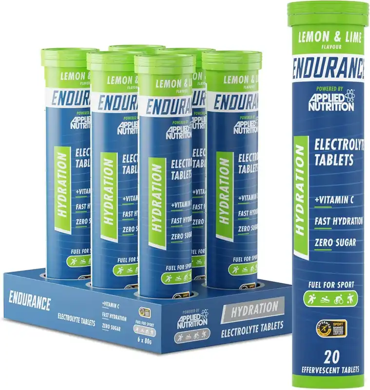 Endurance Hydration Electrolyte Tablets - Lemon & Lime - 120 Servings