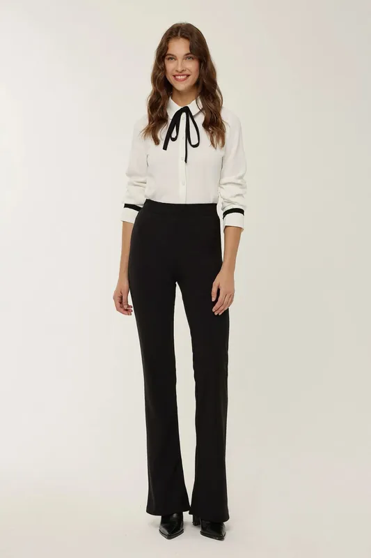 High Waist Flare Pants - Hiccup
