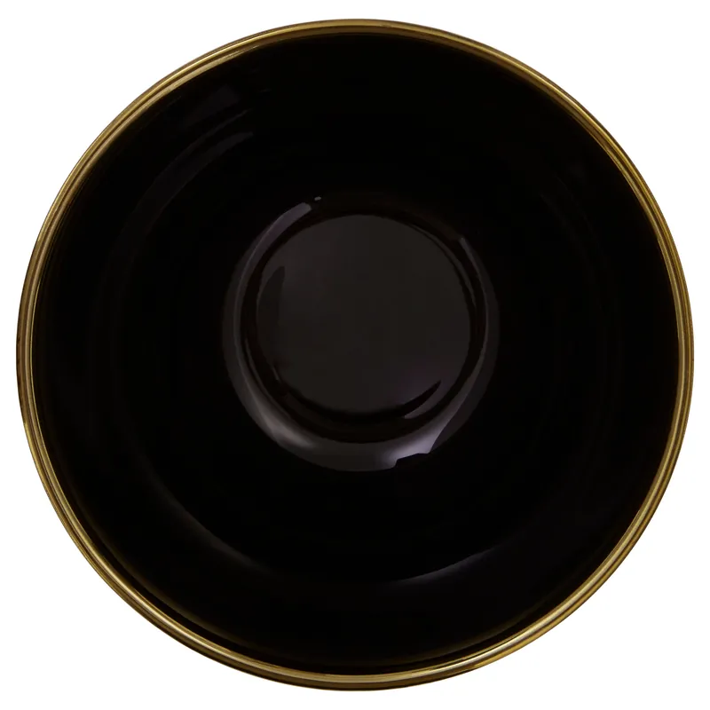 Ida 15cm Black Glass Bowl - Orsina