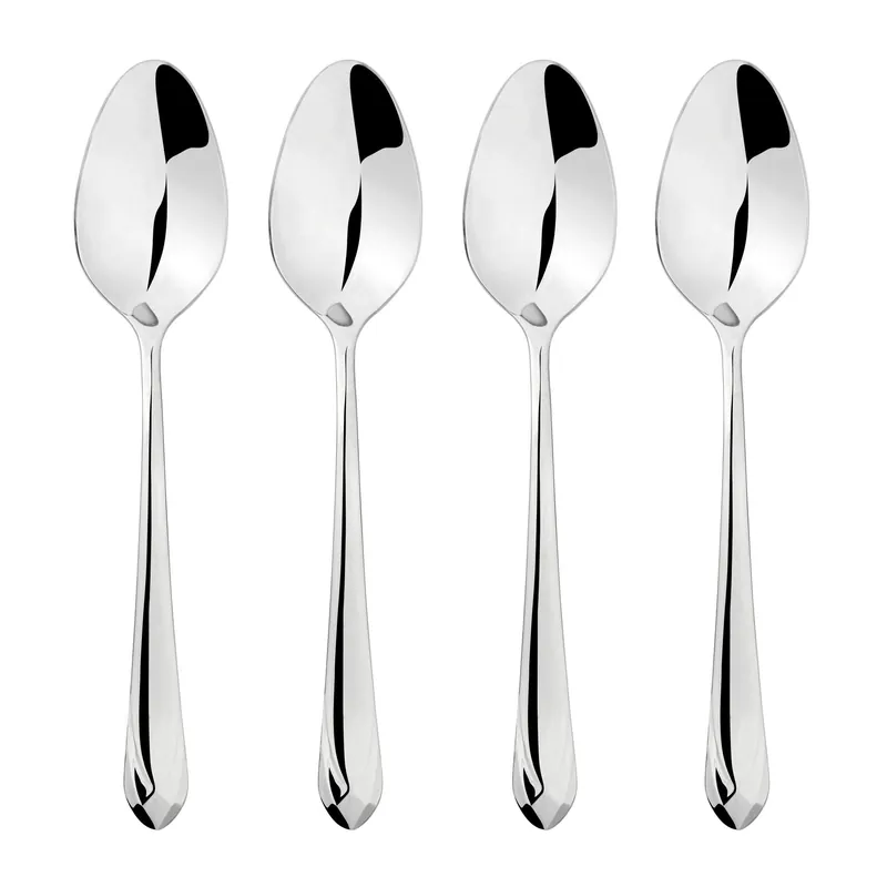 Cutlery 18/8 Stainless Steel Spoon 4pc Set Versailles - Glim & Glam