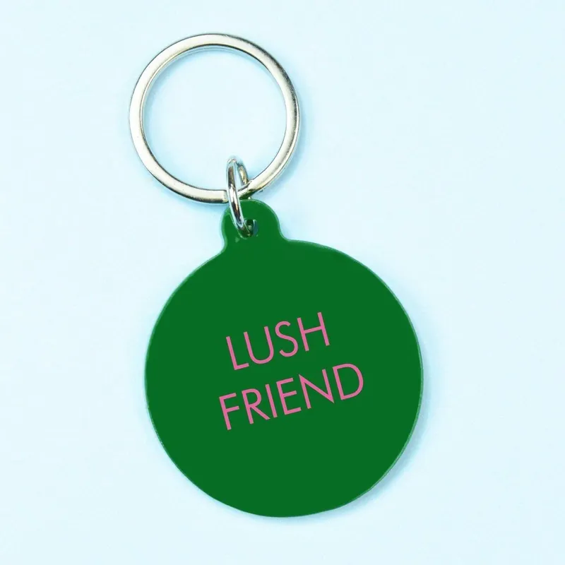 Lush Friend Keyring - Flamingo Candles