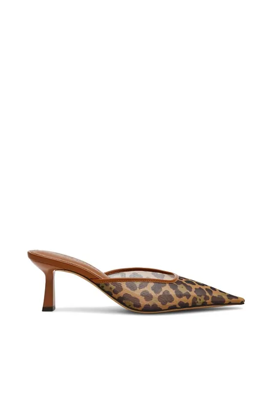 Lisbeth Heel Brown' Fabric Heels - STEVE MADDEN