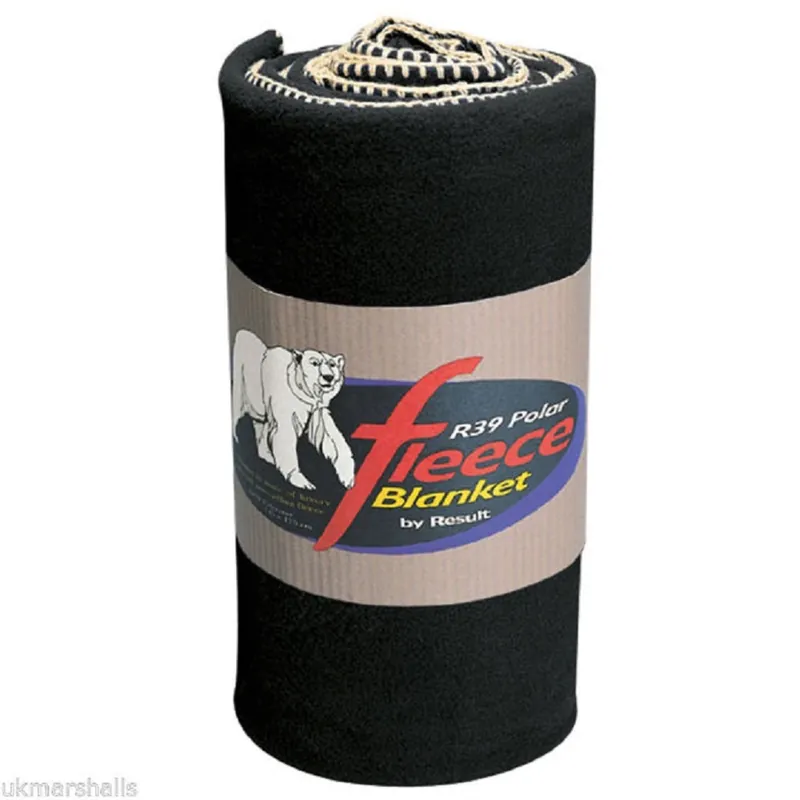 Plain Warm Outdoor Fleece Blanket (330gsm) - Result