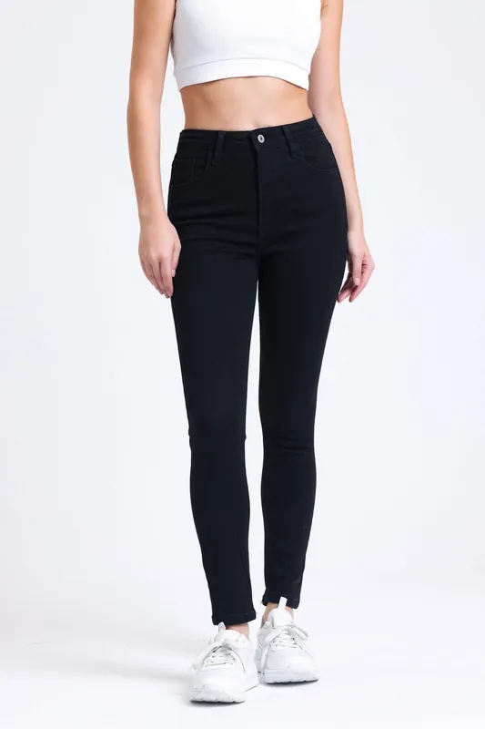 High Waist Skinny Jeans - Hiccup