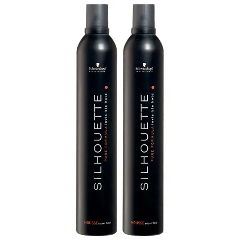 Silhouette Super Hold Mousse 500ml Double - Schwarzkopf