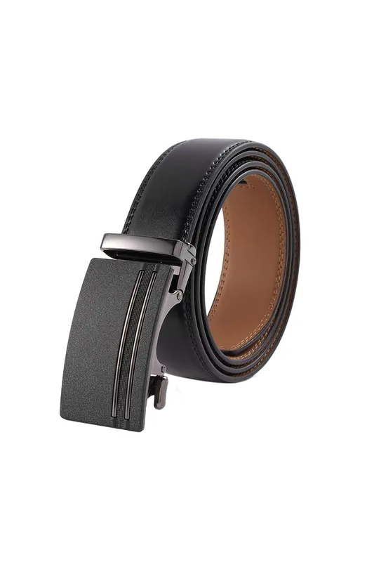 Automatic Buckle Leather Belt - MODISHION