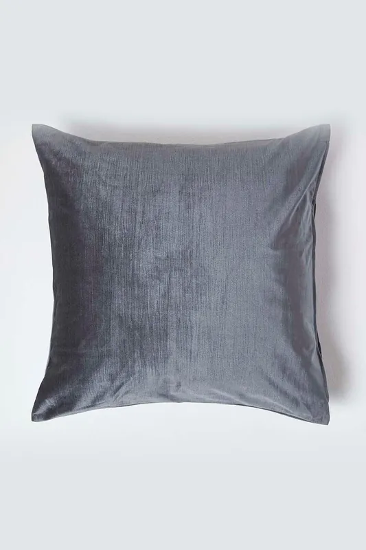 Luxury Velvet Cushion Cover - Homescapes