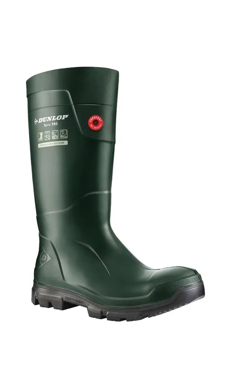 'TerraPro Full Safety' Safety Wellingtons - Dunlop