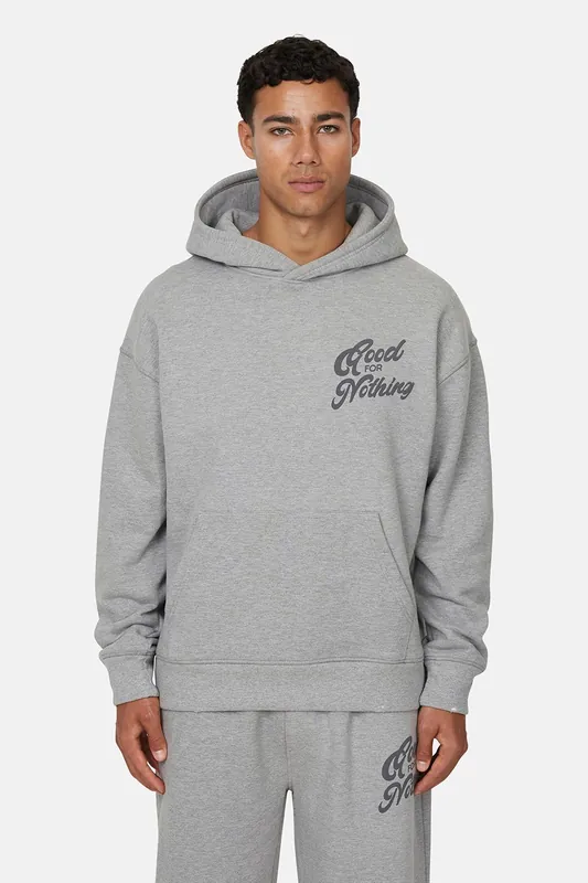 Relaxed Hoodie - Good For Nothing