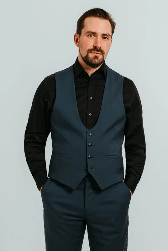 Teal Waistcoat - Dobell