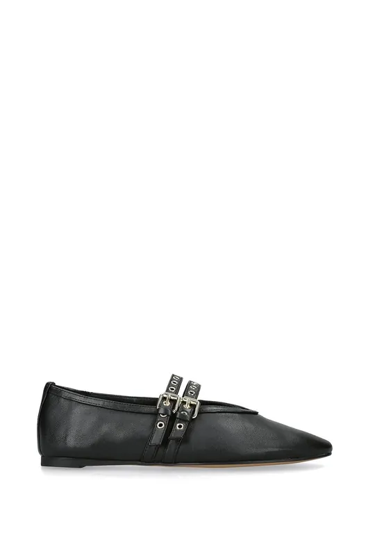 Lydia Black' Leather Flats - STEVE MADDEN