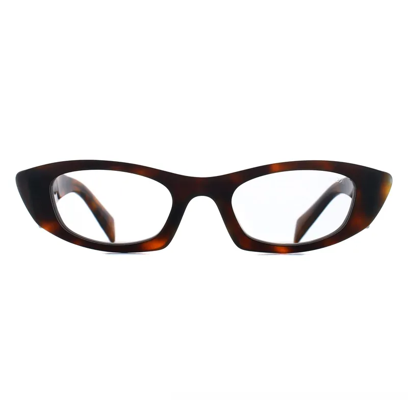 Oval Juniper Tortoise Grey PRB16S - Prada