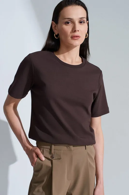 Women's Cotton Crew Neck T-Shirt