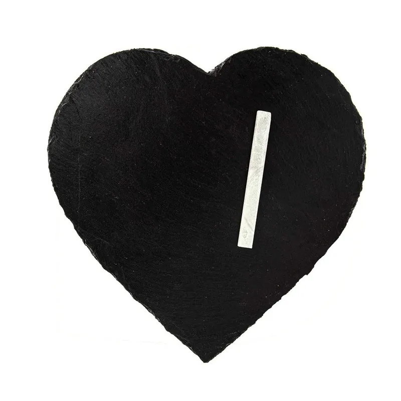 Slate Cheese Board - Heart - Gift Boxed