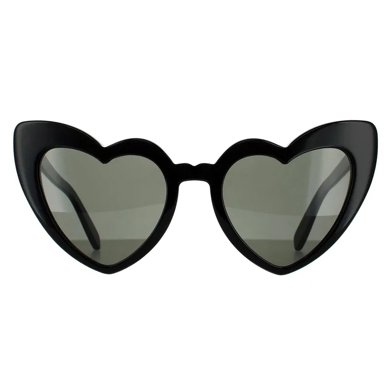 Cat Eye Black Grey Sunglasses - Saint Laurent