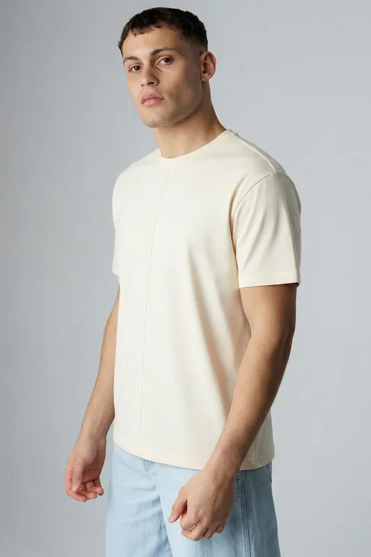 Cotton Crew Neck Short Sleeve T-Shirt