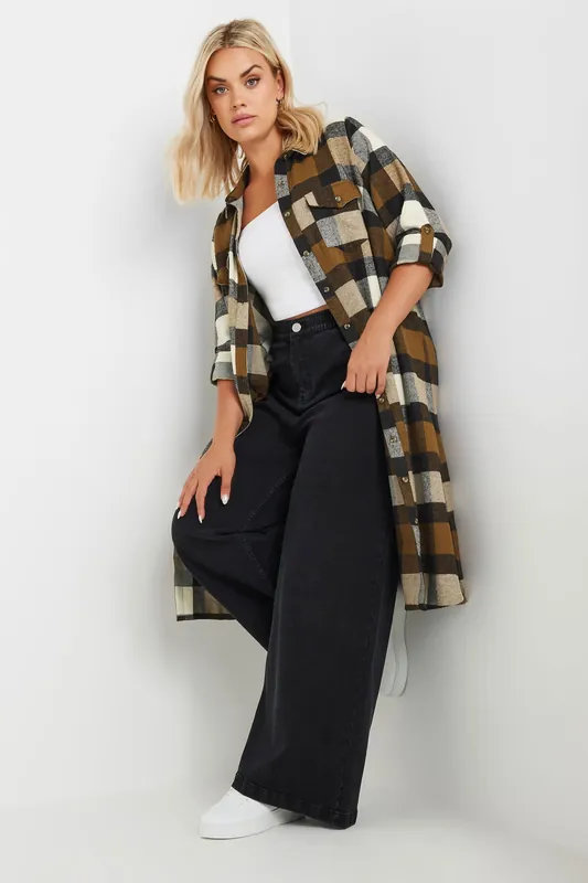 Longline Check Shirt - Yours