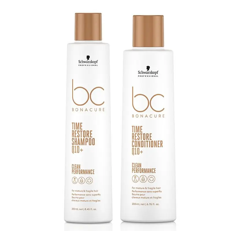 BC Clean DUO Time Restore Shampoo 250ml and Conditioner 200ml - Schwarzkopf