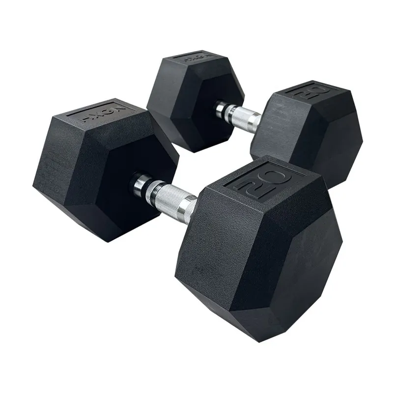 2 x 20kg Pro Hex Dumbbells (Pair) - HXGN