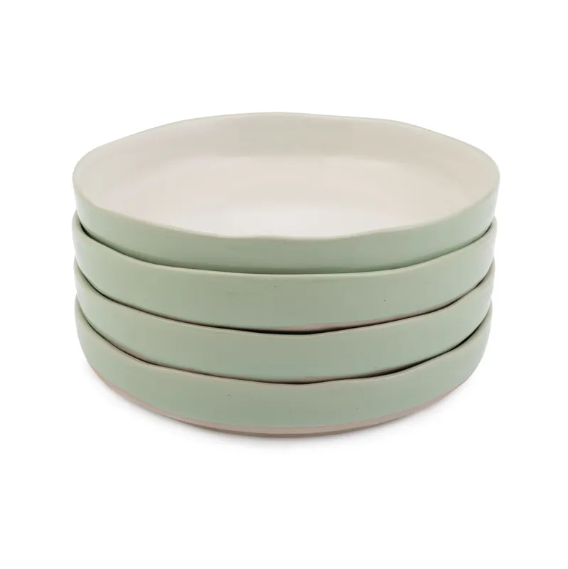 Big Love Dishy Bowls, Stoneware, Set of 4, Green, 22cm - Jamie Oliver