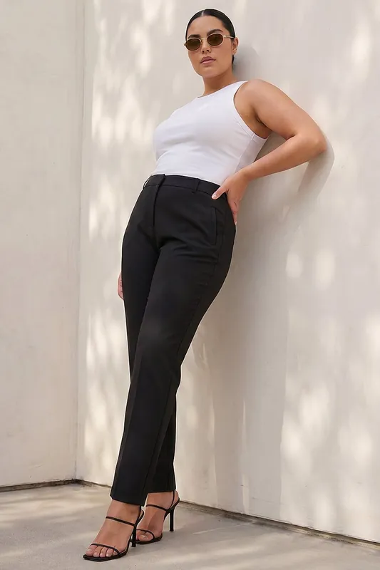 Curve Straight Leg Trouser - Roman