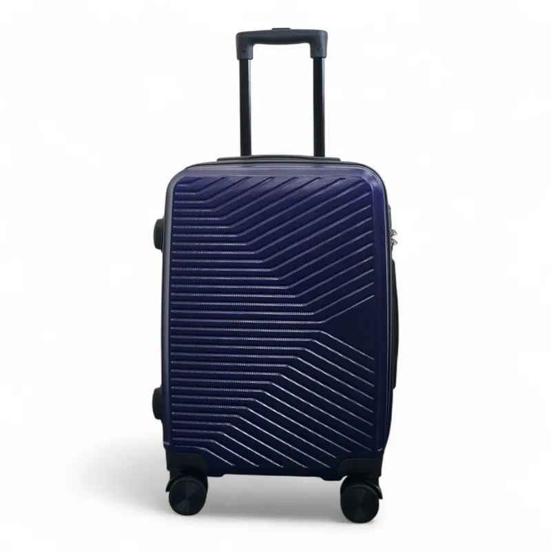 Hard Shell Cabin 48 x 37 x 20 cm Secure Luggage Suitcase Suitable for Easyjet, Ryanair - Infinity Leather