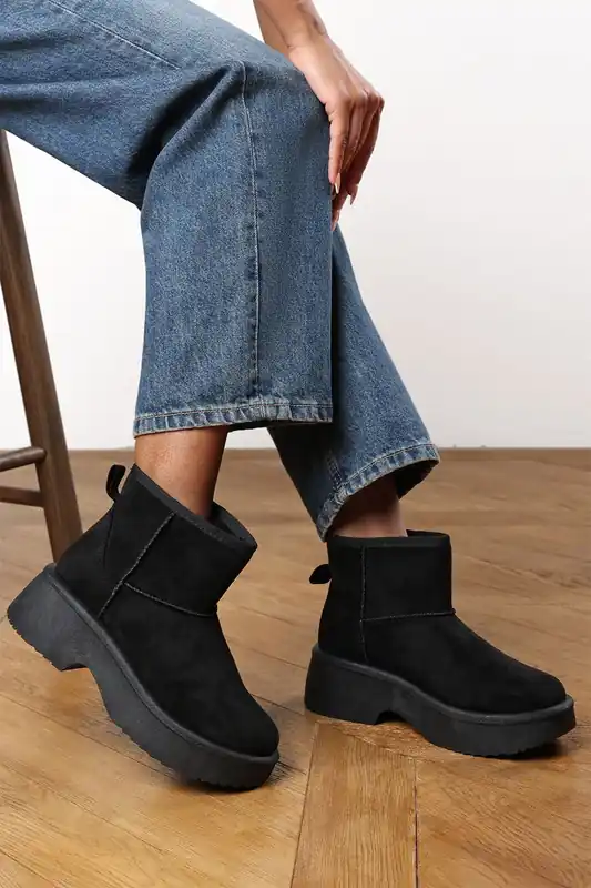 Esme' Platform Ankle Boots - Where's That From