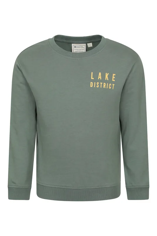 Lake District' Lightweight Soft Casual Breathable Sweatshirt - Mountain Warehouse