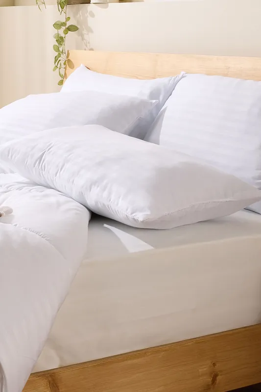 4 Pack Scandi Soft Touch Medium Back Sleeper Pillow - Snuggledown