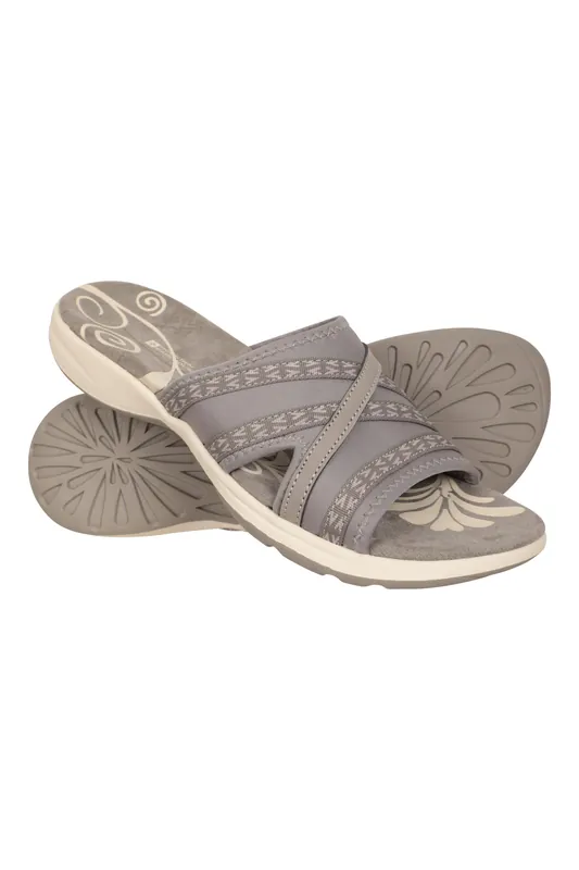 Crest' Slip on Outdoors Summer Travel Comfort Slider - Mountain Warehouse