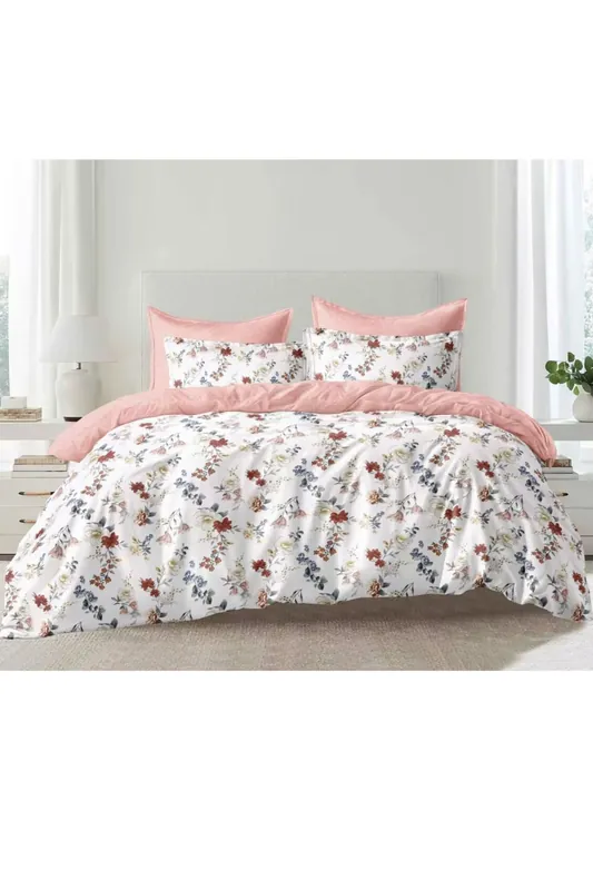 Fleur Floral Printed Duvet Set - Ezysleep