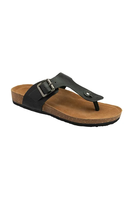 Amit' Leather Toe-Post Sandals