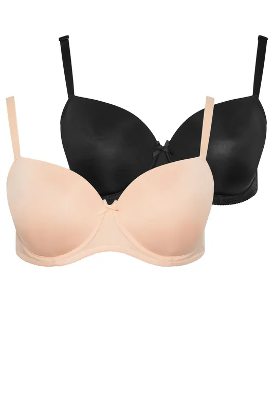 2 Pack T-Shirt Bras