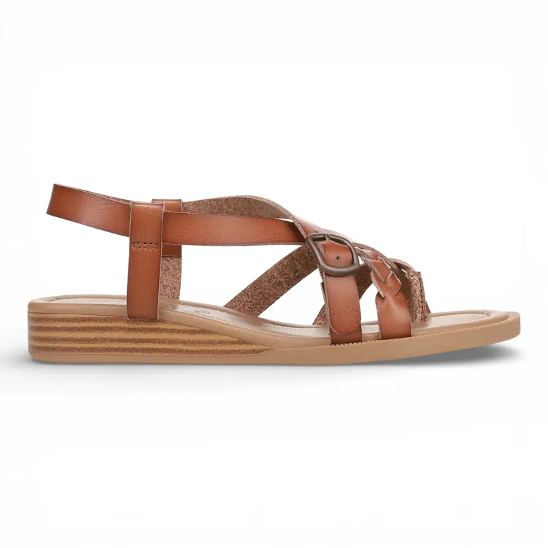 Micro Wedge Strappy Sandals - TruClothing