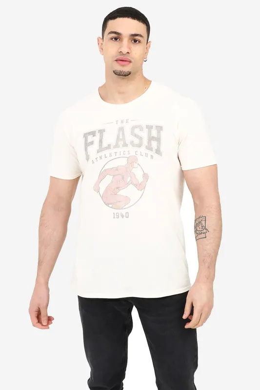 Flash Athletics Mens Mens T-Shirt Natural