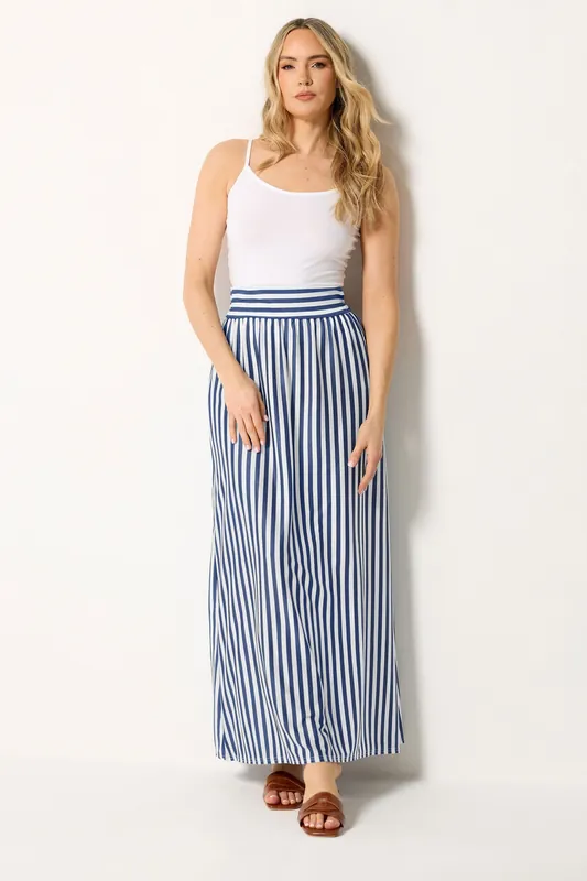 Tall Stripe Maxi Skirt - Long Tall Sally