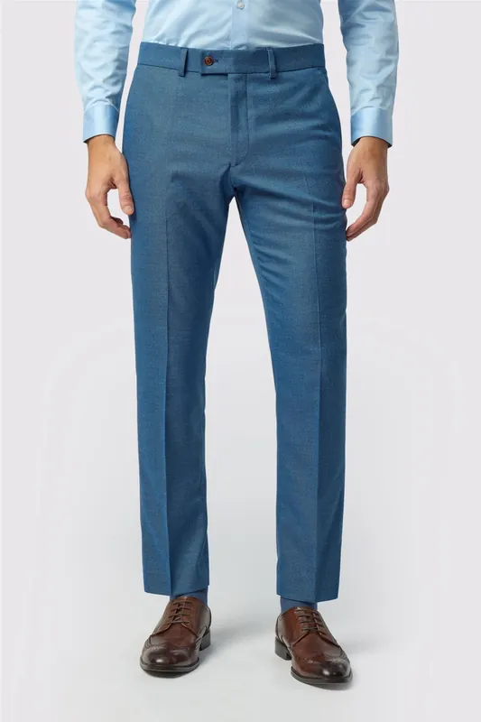 Flat Fronted Regular Suit Trousers - Antique Rogue