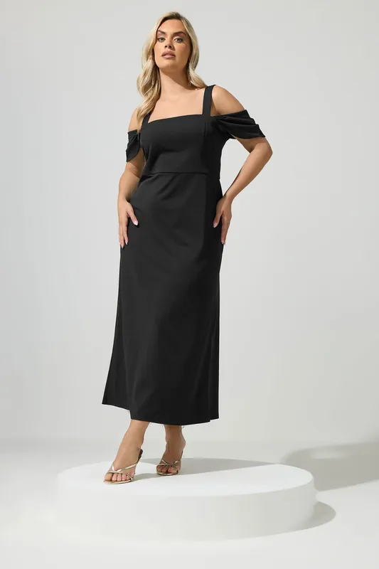 Cold Shoulder Maxi Dress - Yours