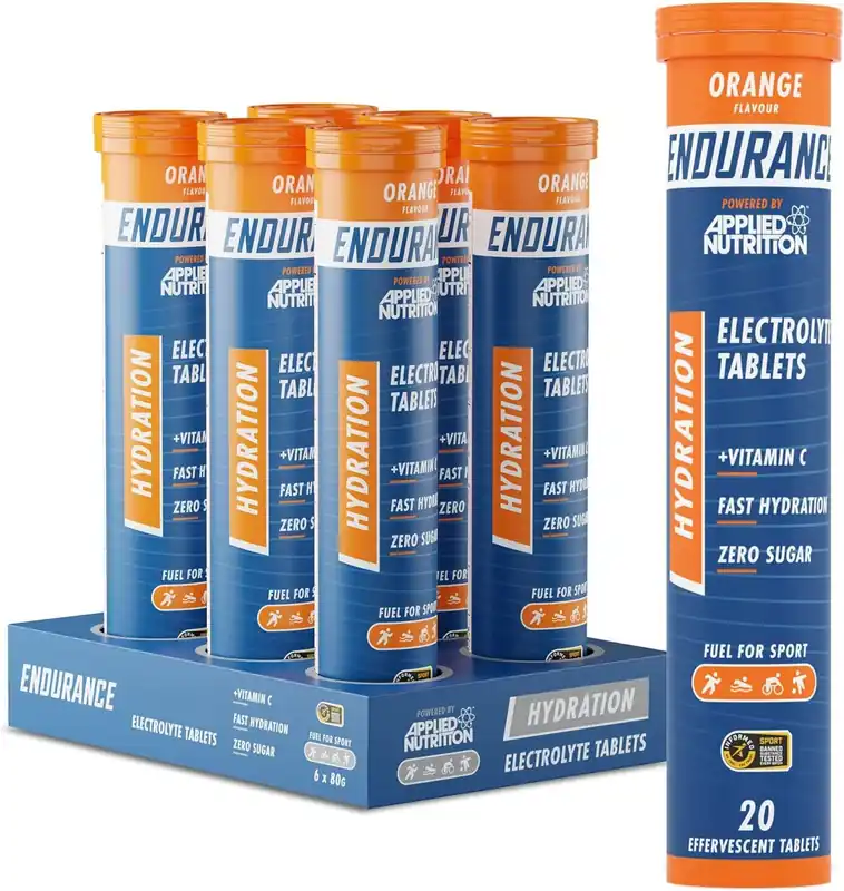 Endurance Hydration Electrolyte Tablets - Orange - 120 Servings