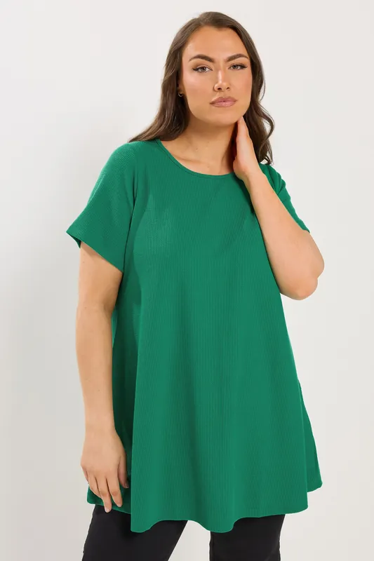 Ribbed Swing T-Shirt