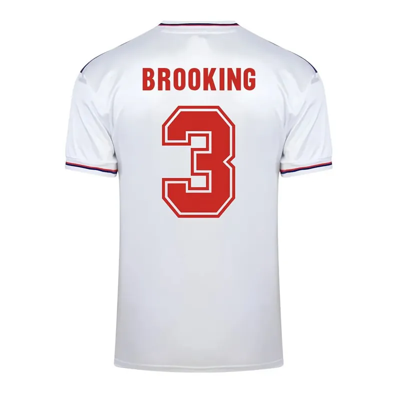 Mens Score Draw World Cup 1982 Home Shirt - Brooking 3