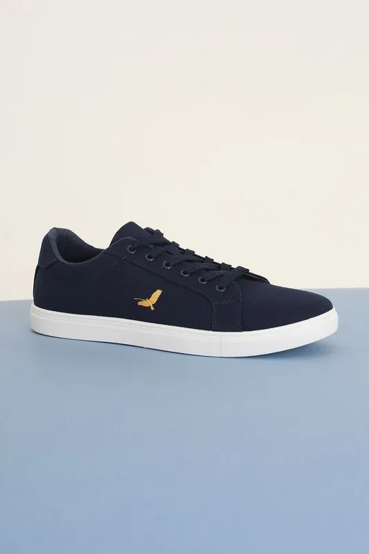 Canvas Lace Up Trainers - Brave Soul