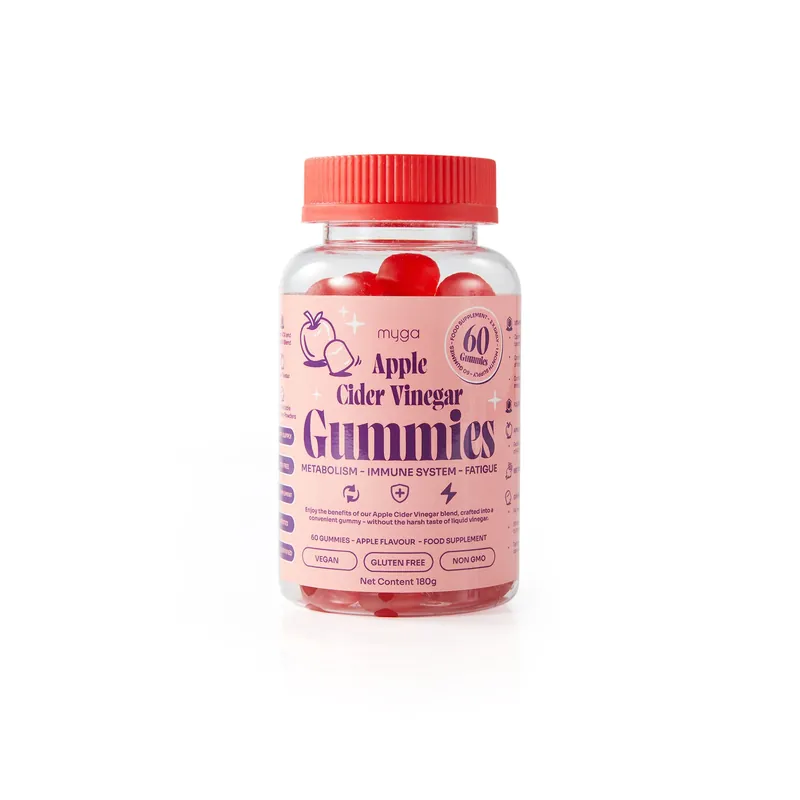 Myga Apple Cider Vinegar Gummies – 60 Gummies