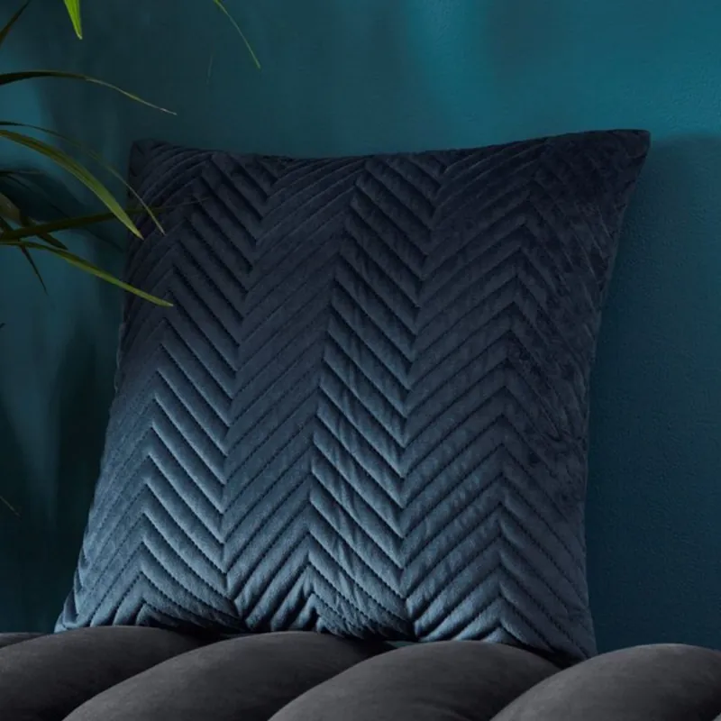 Pinsonic Velvet Filled Cushion 43 x 43cm - 17" x 17"