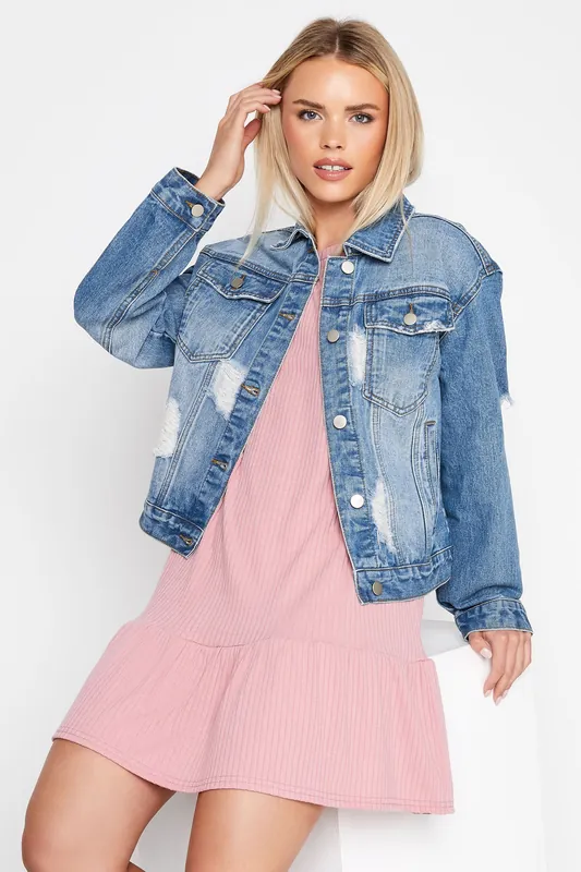 Petite Denim Jacket - PixieGirl
