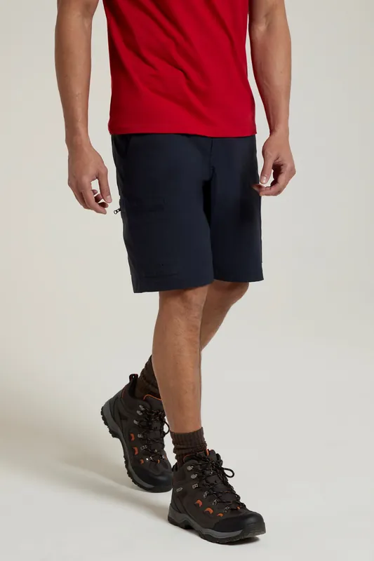 Trek' Stretchy Lightweight Activewear Multi Pocket Quick Dry Shorts - Mountain Warehouse